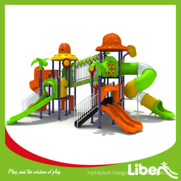 2015 New kids amusement park outdoor plastic playground with factory price for kindergarten